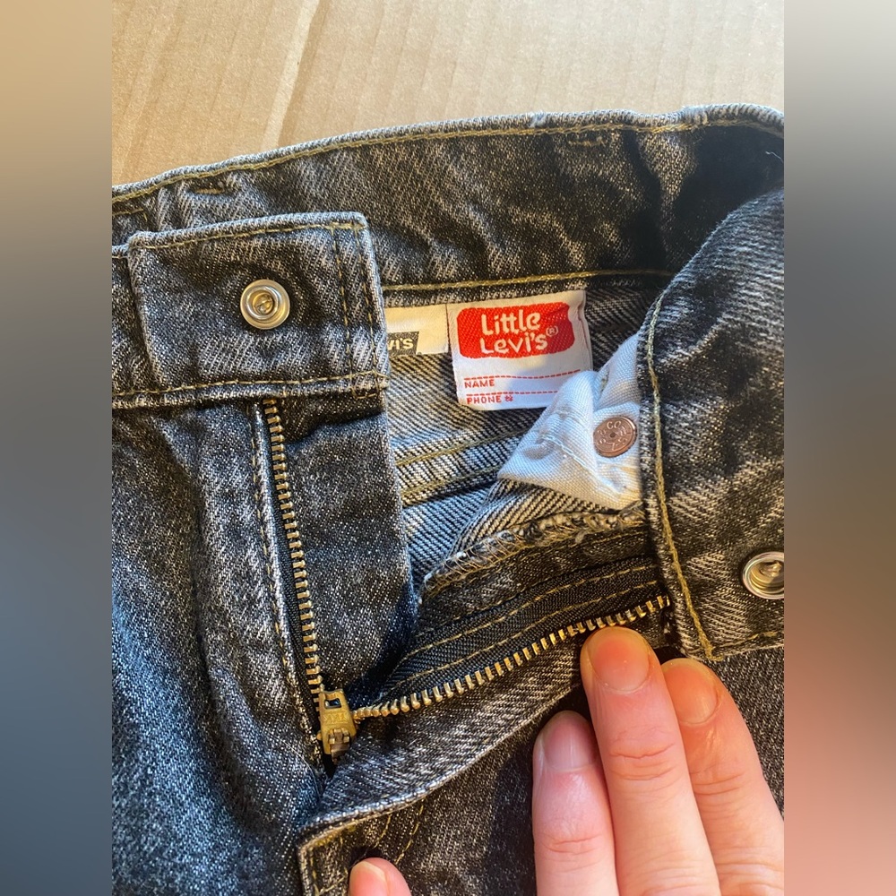 Levi's Kids Black Jeans